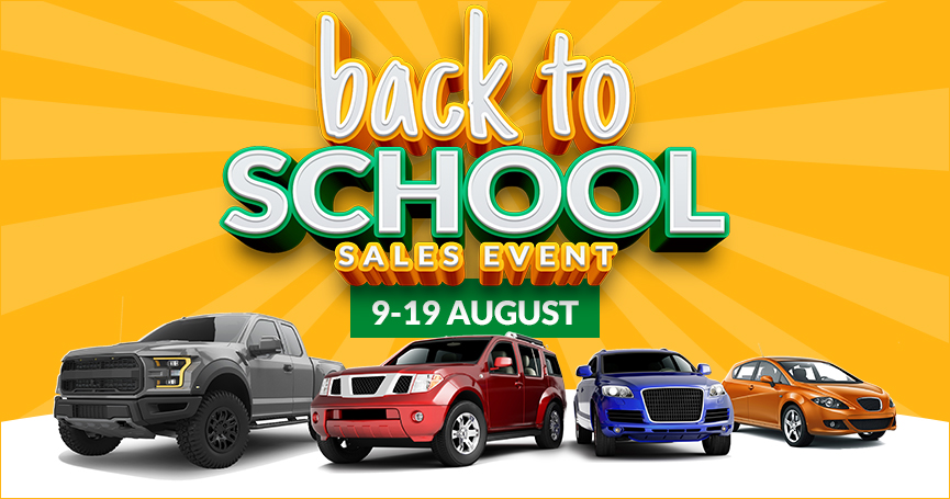 Back to School Sales Event